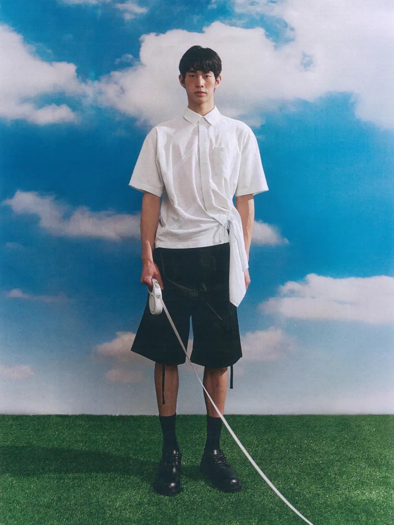 ENCLAVE BIAS-CUT “CRUISE” SHORT-SLEEVES SHIRT