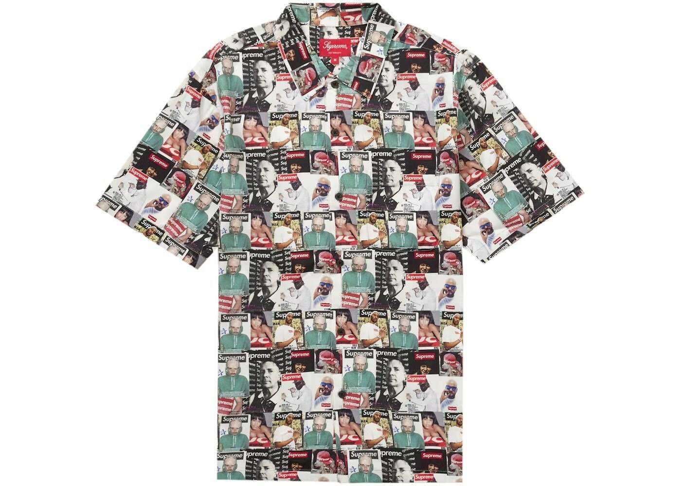 【Focus Store】現貨秒發 Supreme SS23 Magazine S/S Shirt "Multicolor" 印花 短袖襯衫