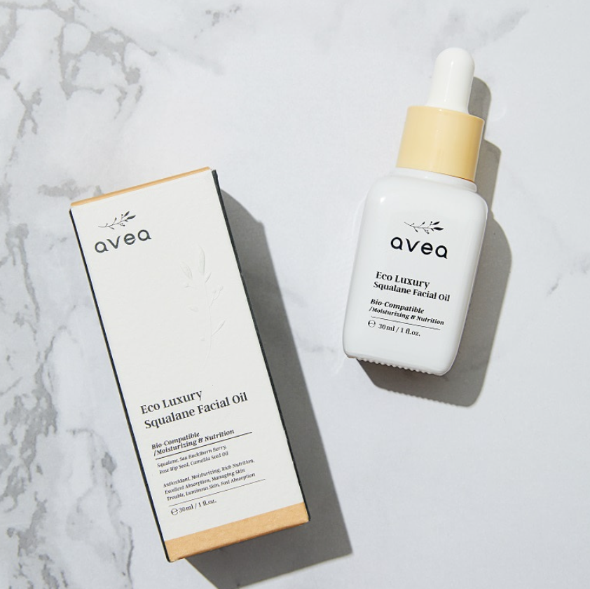 LE260619-E3 AVEA 生態奢華角鯊烷精油Eco Luxury Squalane Facial Oil (30ml)  EXP: Dec. 7th, 2028（買一送一，共兩件）