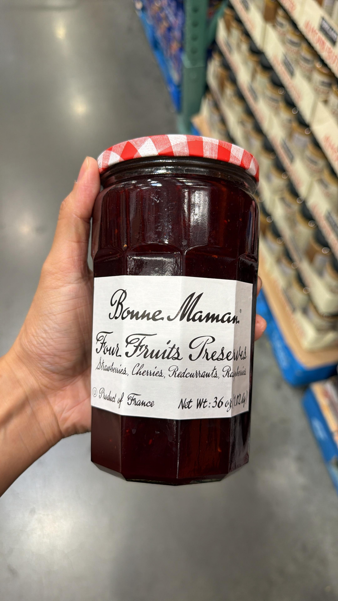 BC096 Bonne Maman 綜合四果果醬(草莓+櫻桃+紅醋栗+覆盆子)36OZ EXP:2027.11