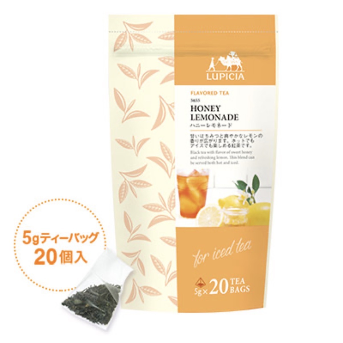 【夏季限定】JP Lupicia 大容量 蜂蜜檸檬紅茶 冷泡茶包 20包 5655 TK260611