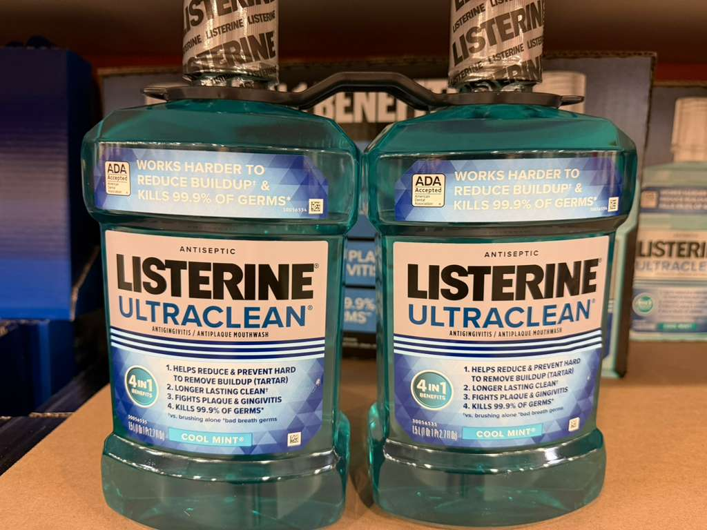 BC116 Listerine 經典全效/防護系列漱口水孖裝 exp:2028.02