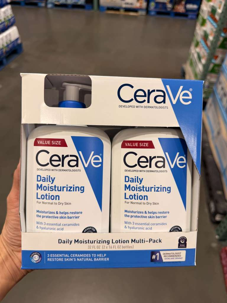 BC120 CeraVe 長效清爽保濕乳16ozx2支
