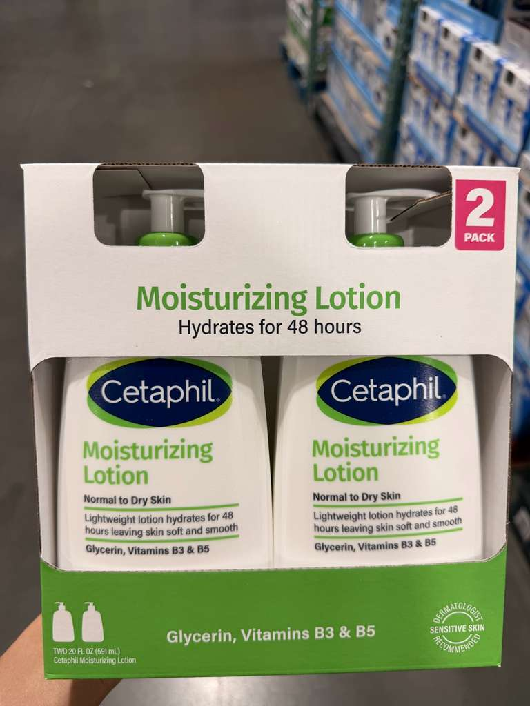 BC122 Cetaphil 長效潤膚乳591mlX2支