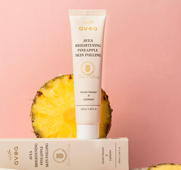 LE260619-E10 Avea 亮膚菠蘿去角質霜 Brightening Pineapple Skin Pulling (100ml) EXP:Aug 3rd, 2028（買一送一，共兩件）