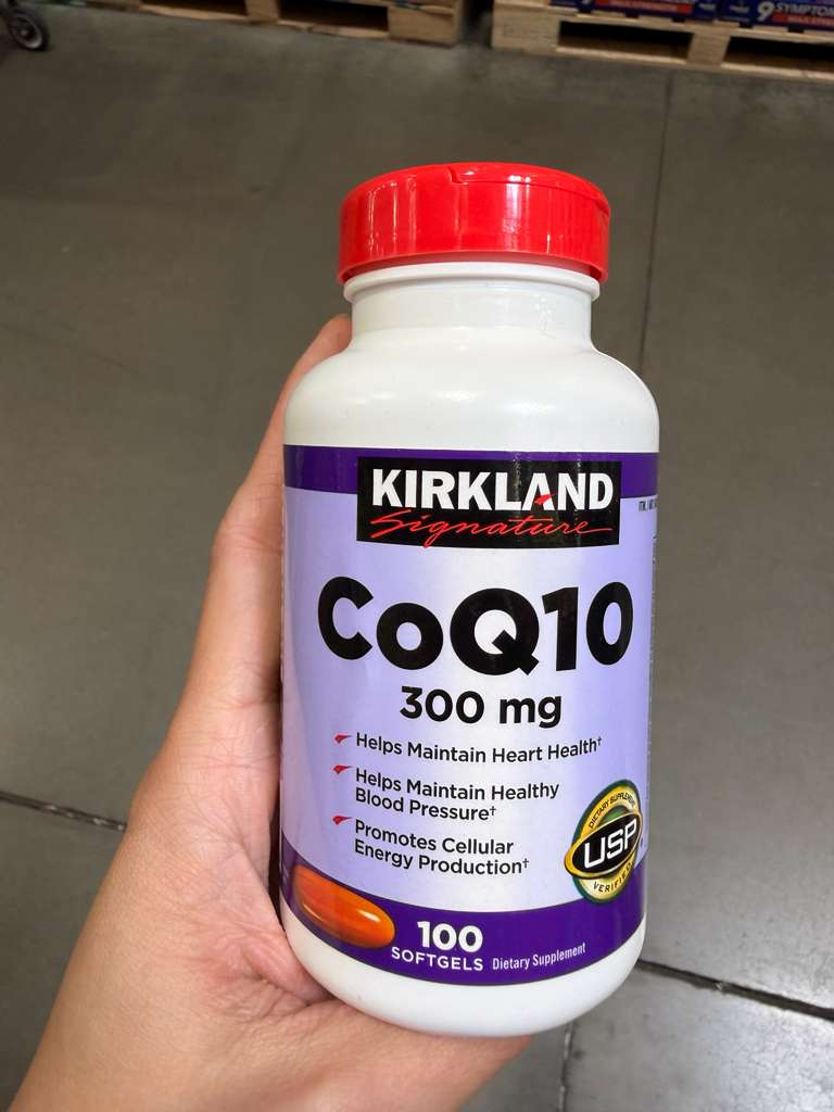 BC151 Kirkland Signature CoQ10 300 mg 輔酶 Q10 膳食補充劑100粒軟膠囊 exp:2028.02