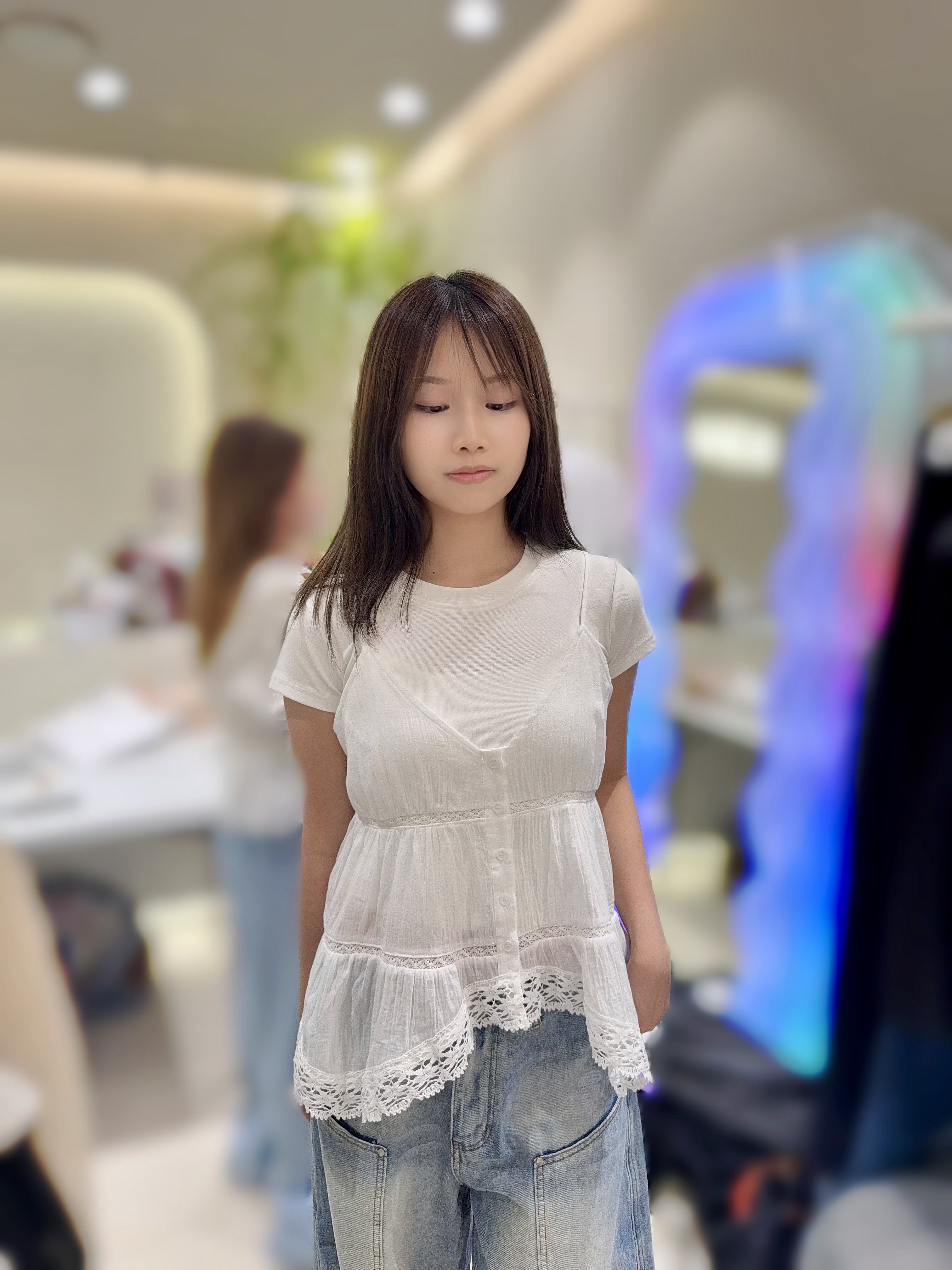 BW30  lace 吊帶 胸 32-39 長20  $499 (一口價)