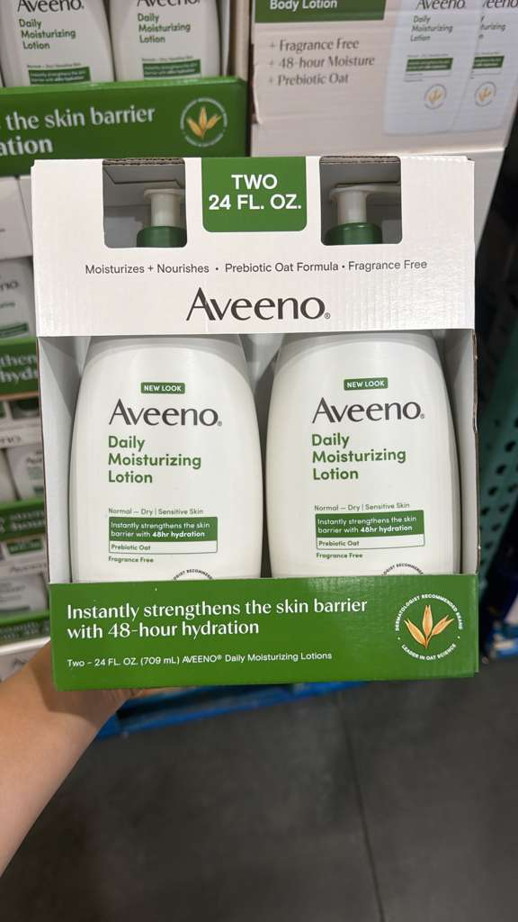 BC178 Aveeno 燕麥每日保濕乳24OZ 2支裝