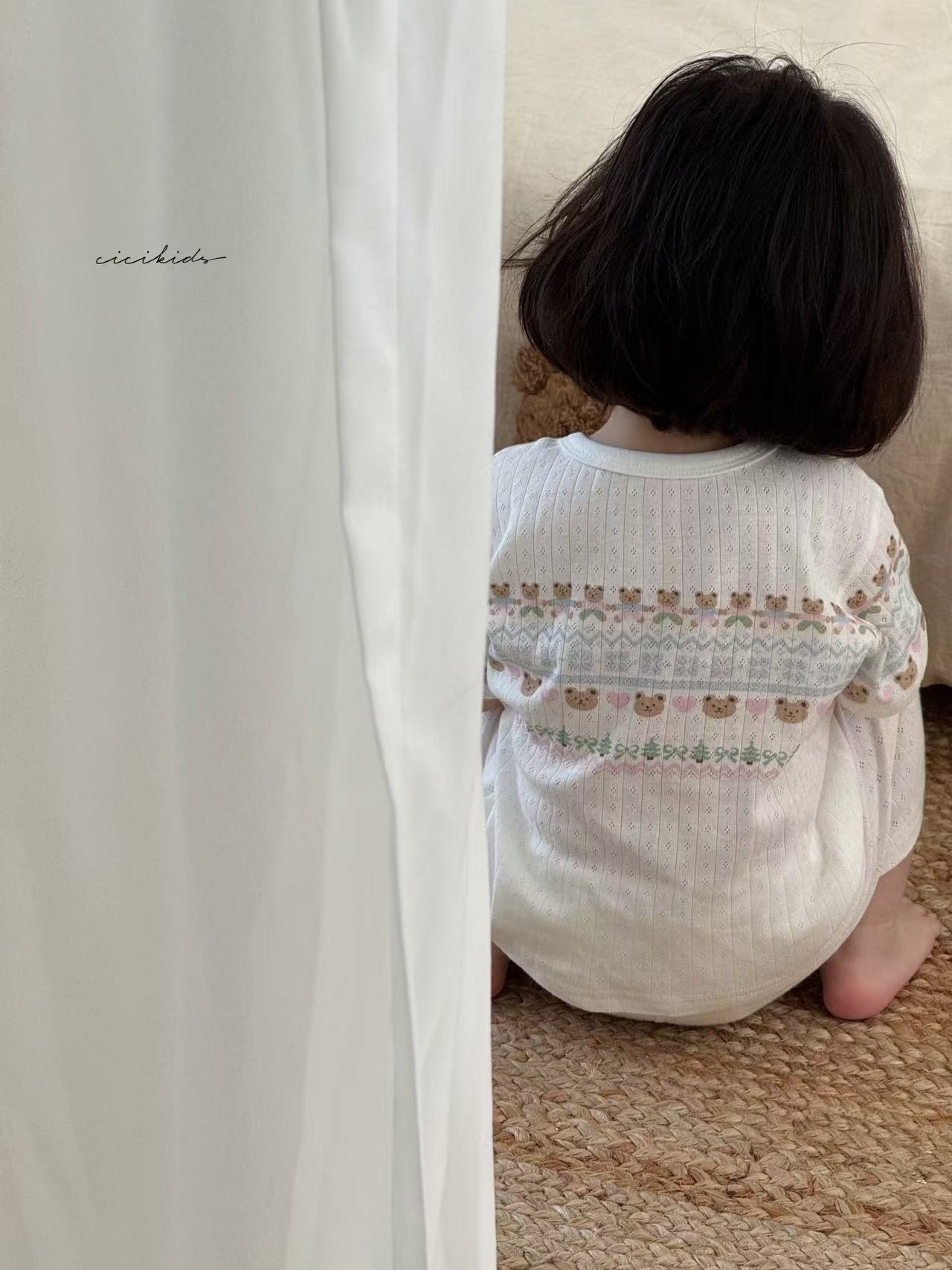 純棉軟軟網眼透氣居家服