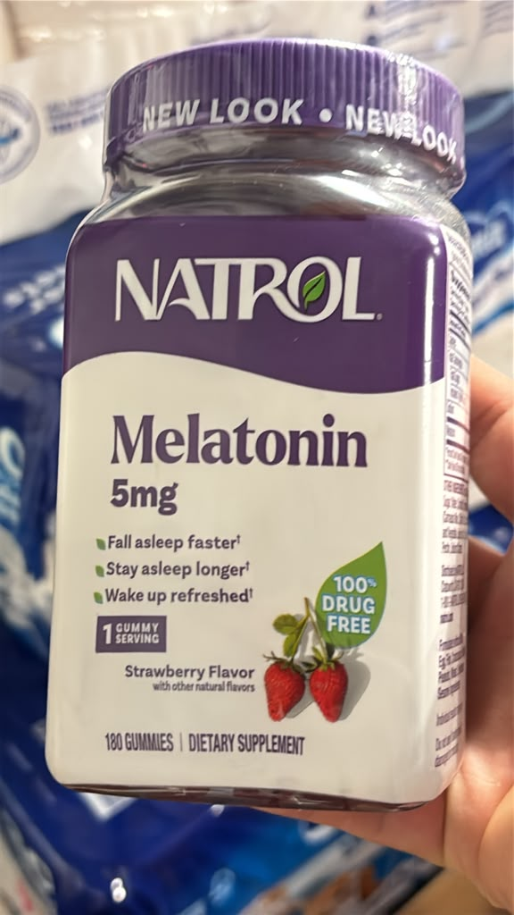 BC166 Natrol Melatonin 褪黑激素5mg助眠軟糖180粒 exp:2027.04