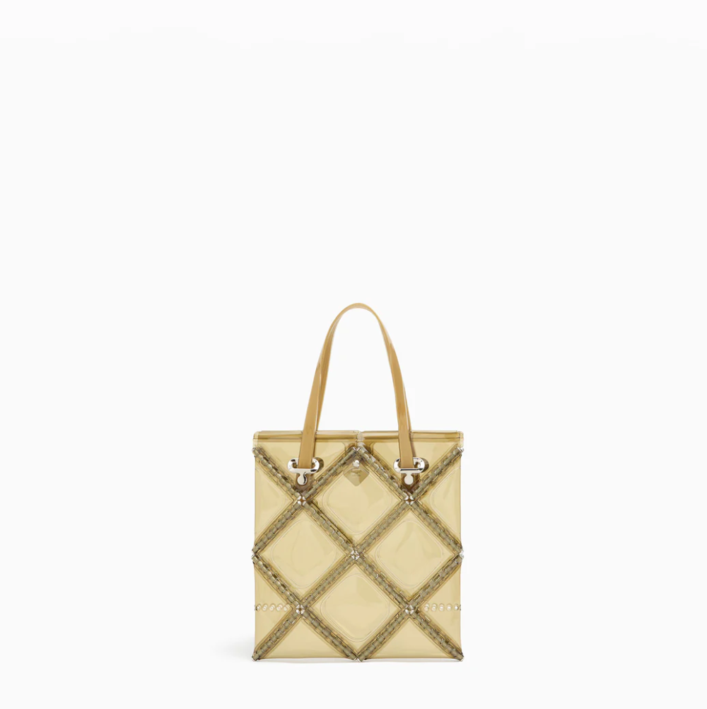 JP68 FLAT TOTE MINI(Light brown) -M