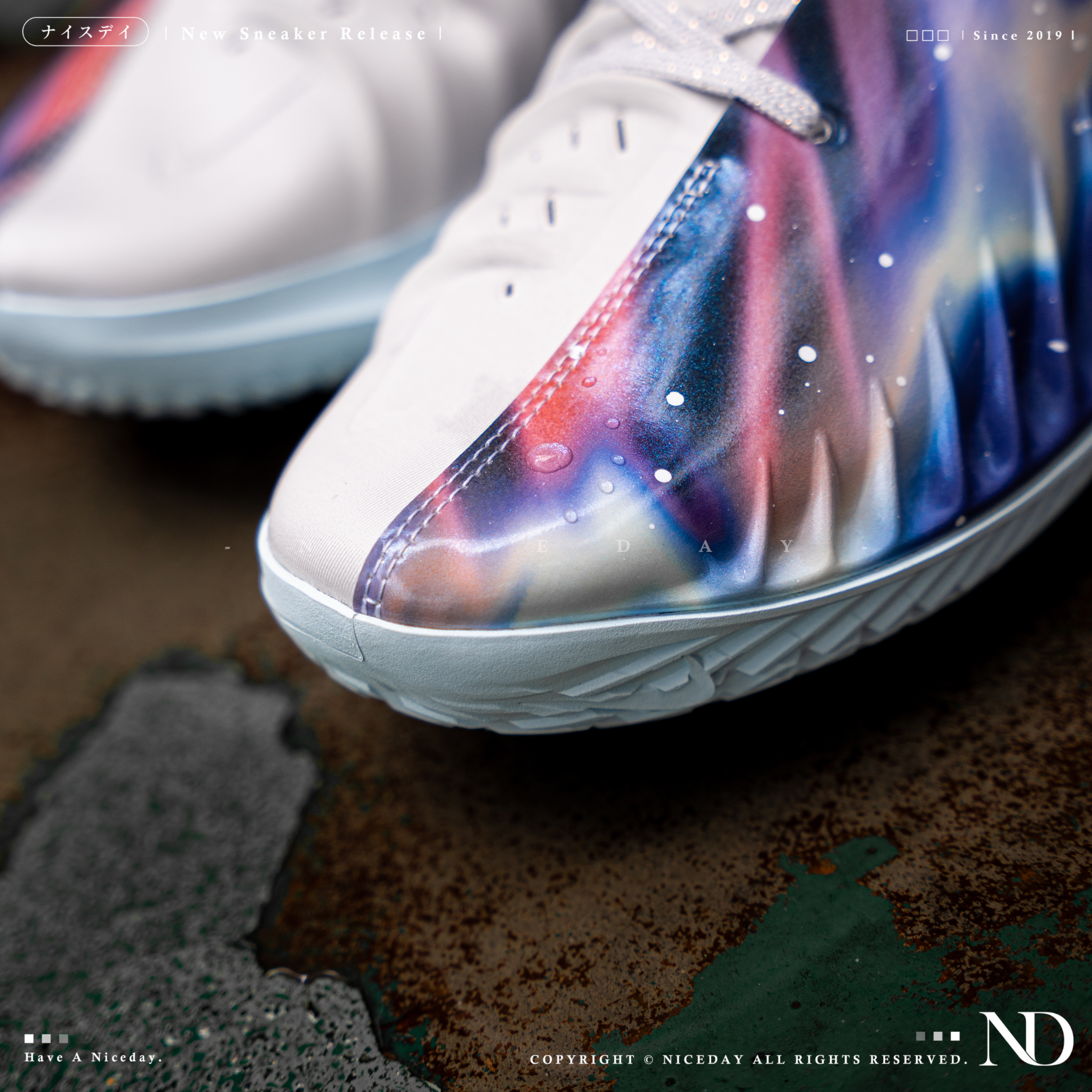 NICEDAY 現貨 Nike G.T. Cut 4 LX EP 銀河 星空 藍色 藍 支撐 回彈 籃球鞋 IU2030-084