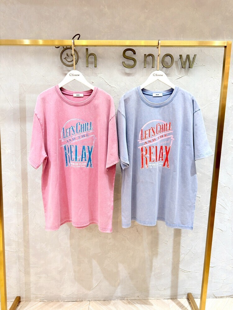 【現貨+預購】RELAX仿舊風大T