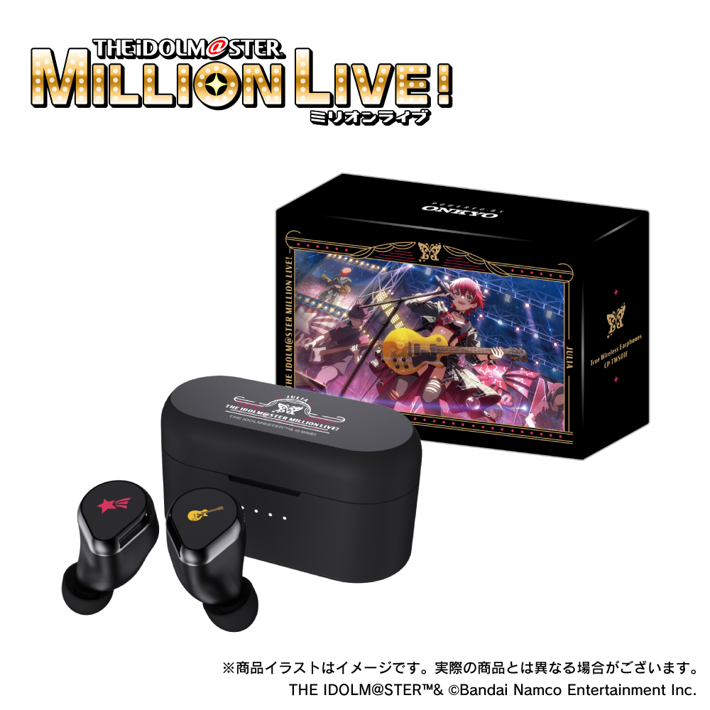 「ACG.GO」「預購」ワイヤレスイヤホン CP-TWS01F「アイドルマスター ミリオンライブ！」コラボ ジュリアモデル 無線耳機