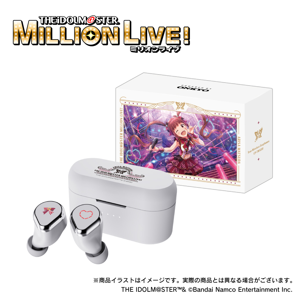 「ACG.GO」「預購」ワイヤレスイヤホン CP-TWS01F「アイドルマスター ミリオンライブ！」コラボ ジュリアモデル 無線耳機