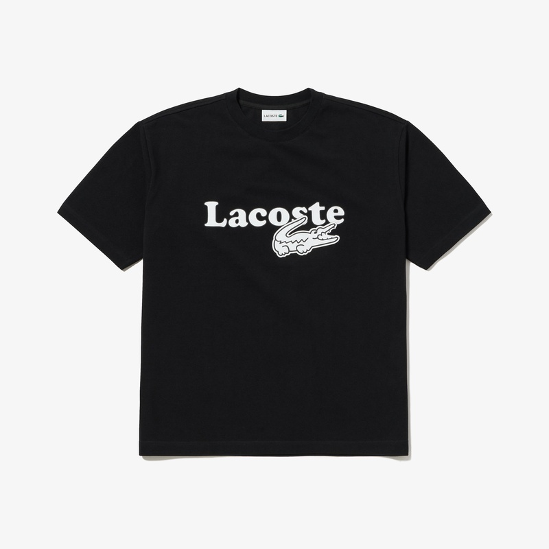 日本限定｜LACOSTE 鹿子布 Relax Fit Logo Tee