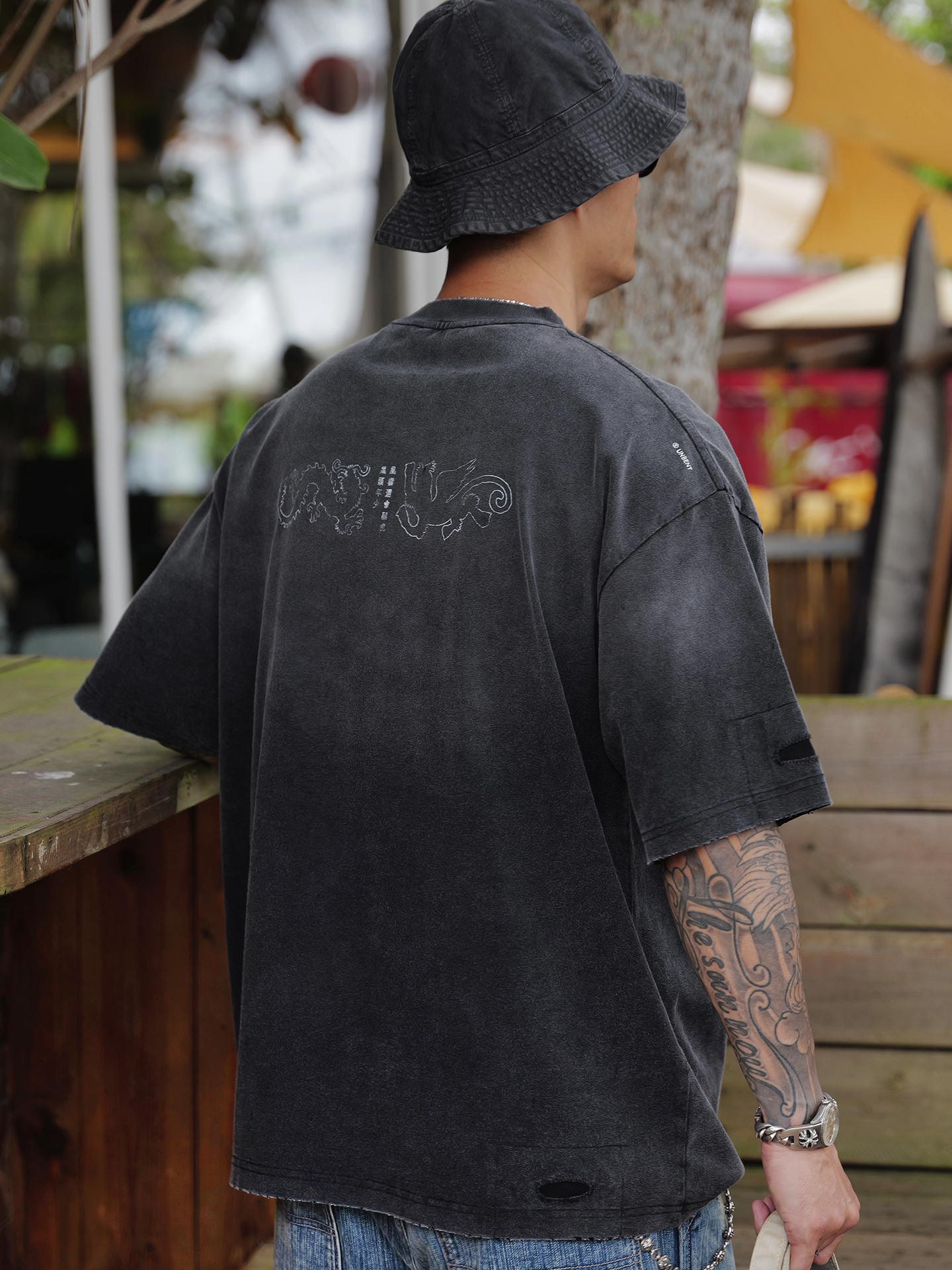Unbent 26 S/S 龍虎水洗短袖
