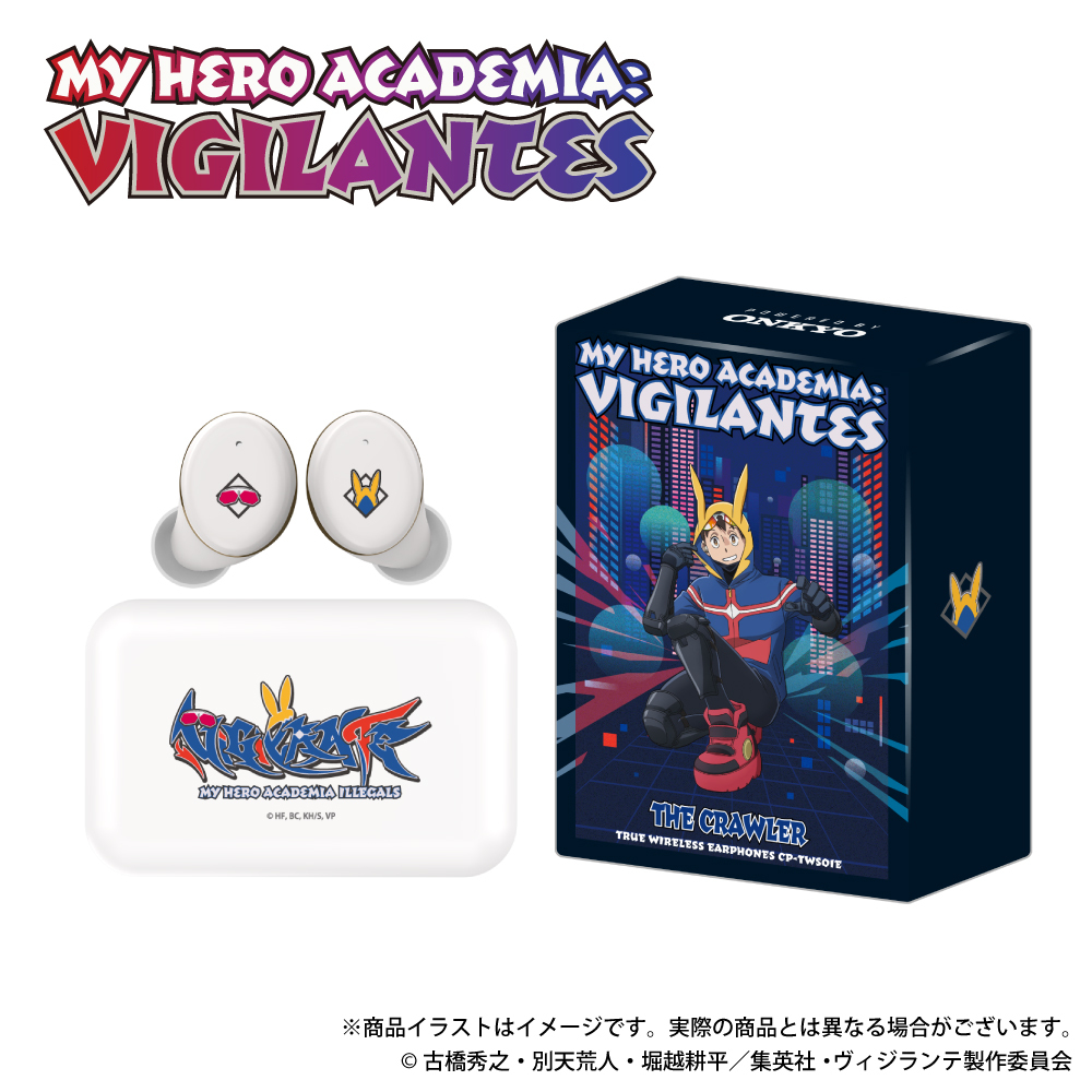 「ACG.GO」「預購」ワイヤレスイヤホン CP-TWS01E「ヴィジランテ -僕のヒーローアカデミア ILLEGALS-」コラボ 無線耳機