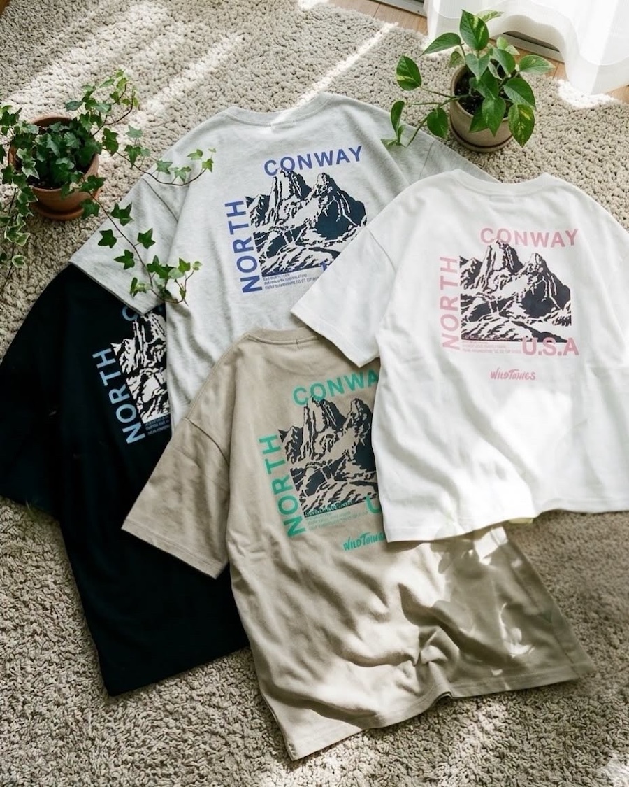 |🇯🇵 別注款發售｜⛰️Wildthings 山脈 城市野遊 Logo TEE