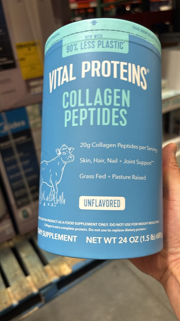 BC192 Vital Proteins 藍罐原味水解膠原蛋白肽粉24OZ EXP:2029.03