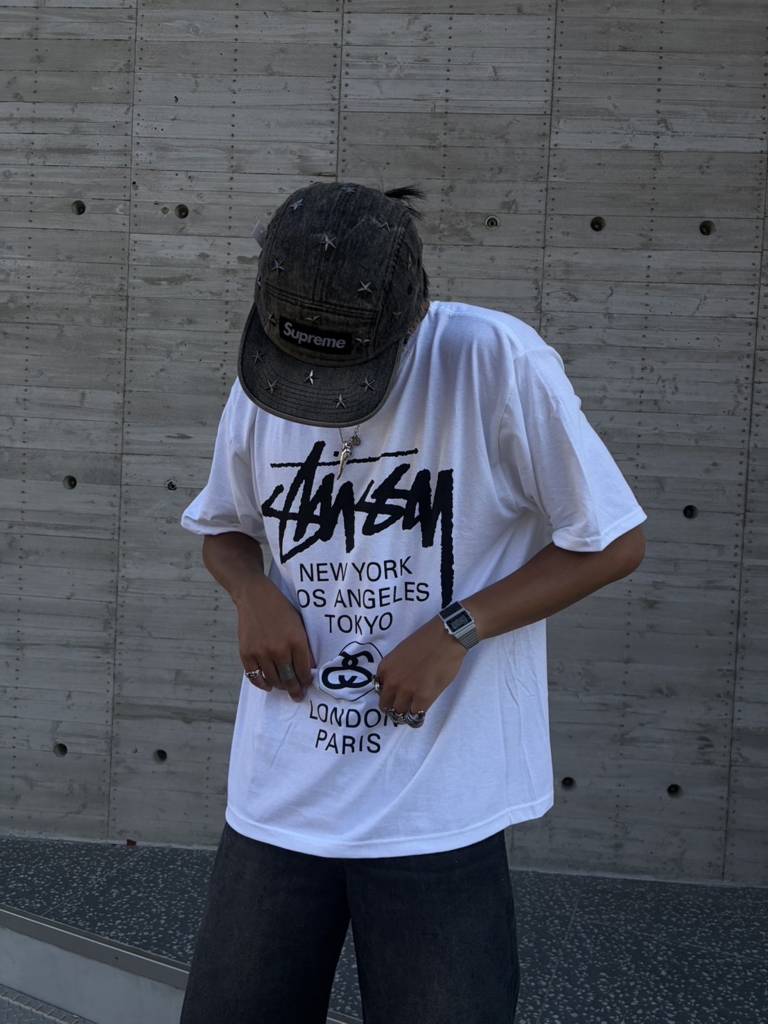 supreme 26SS Stars Studded Denim Camp Cap 2026SS 開季 金屬 卯釘 滿版 星星 帽子