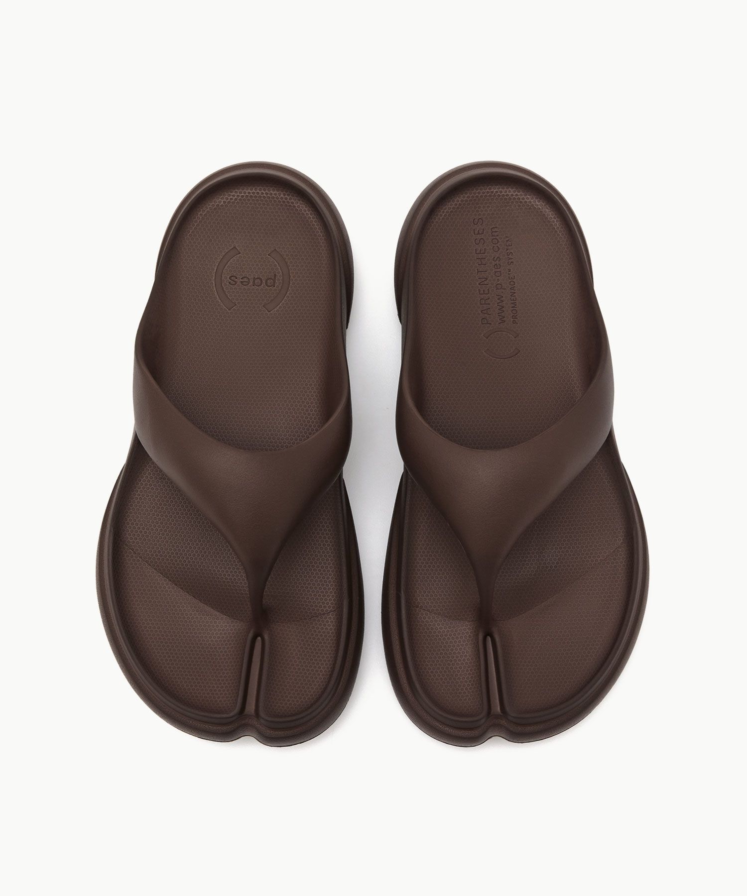 PAES Flipflop 02 厚底夾腳拖 棕色 24506-13