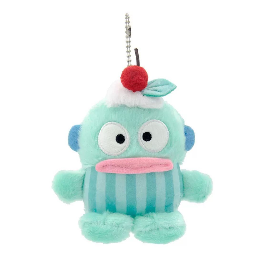 水怪 Sanrio 毛絨公仔鎖匙扣飾物(水果系列)