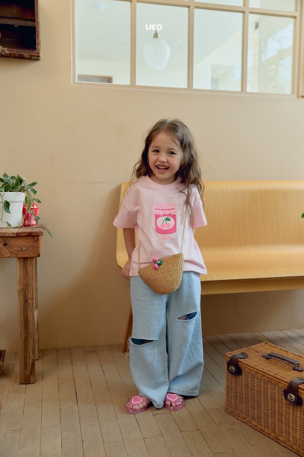 Ueo Ice Vintage Denim Pants