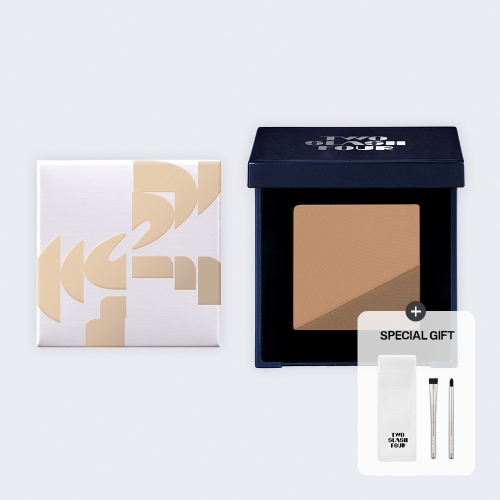 TWO SLASH FOUR Fade Brow Powder Duo眉粉