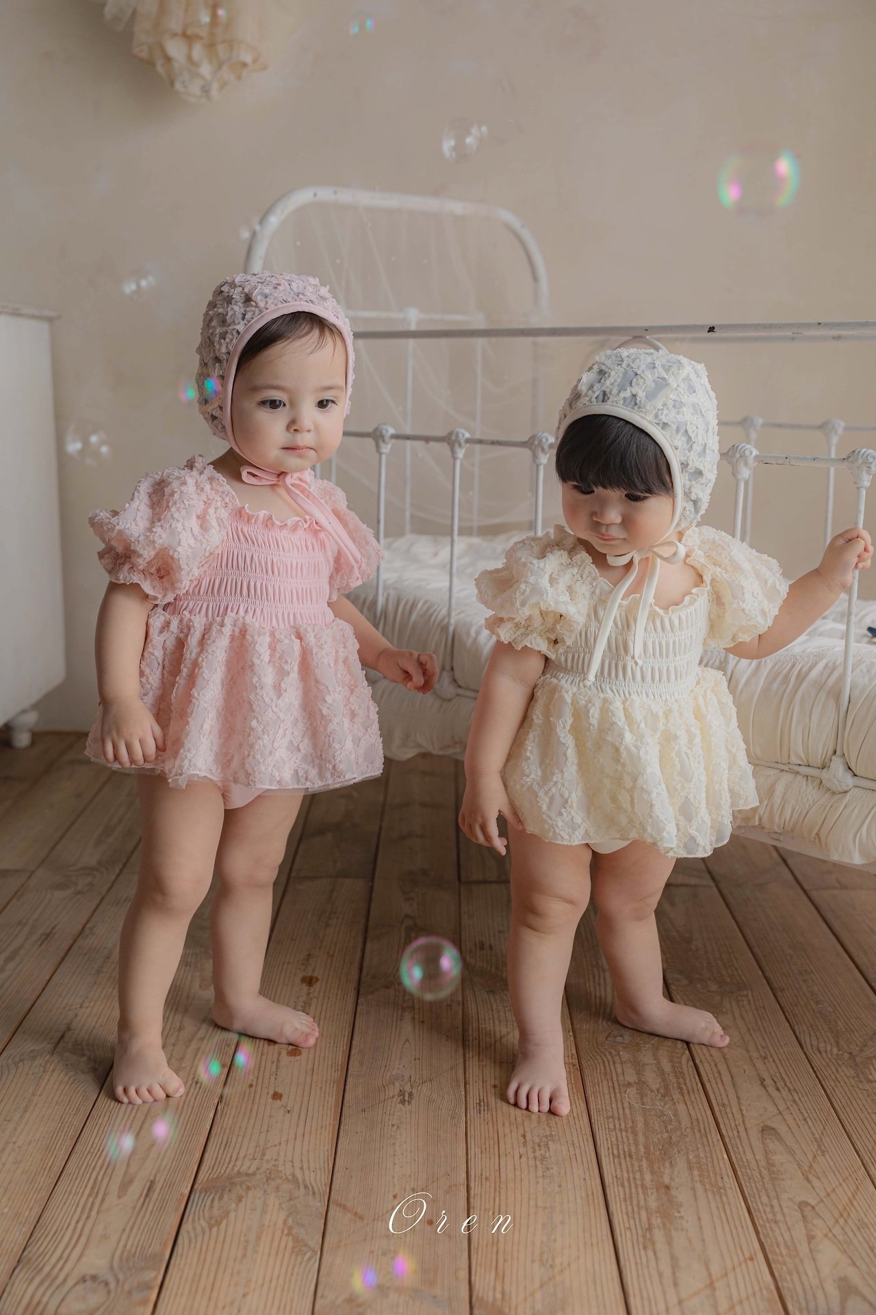 Oren Baby Juliet Bloom Swimsuit（With Bonnet）