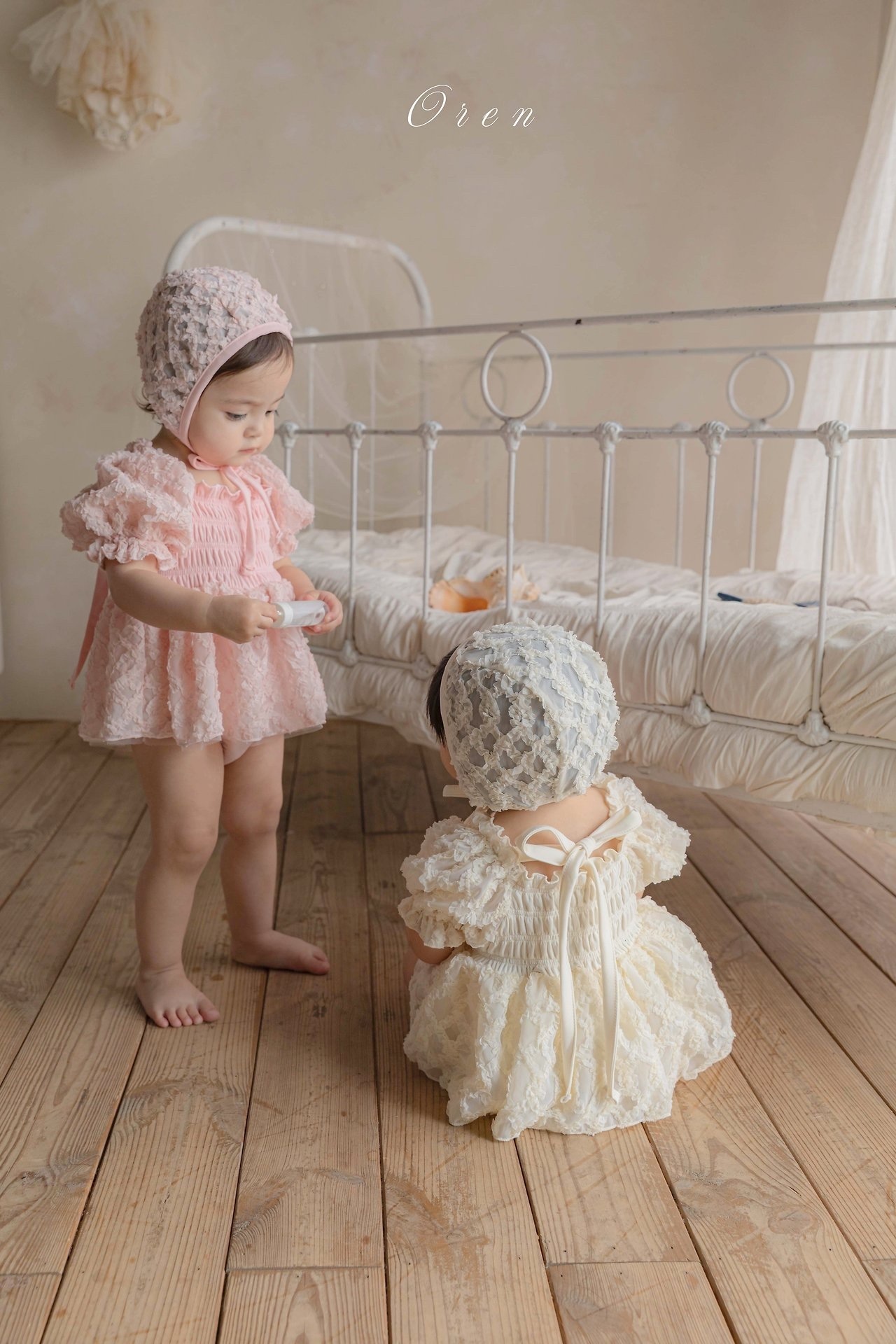 Oren Baby Juliet Bloom Swimsuit（With Bonnet）
