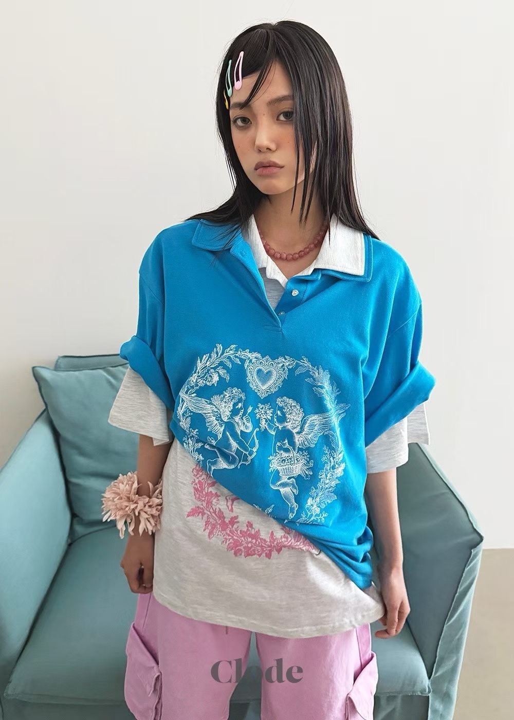 天使長版POLO衫
