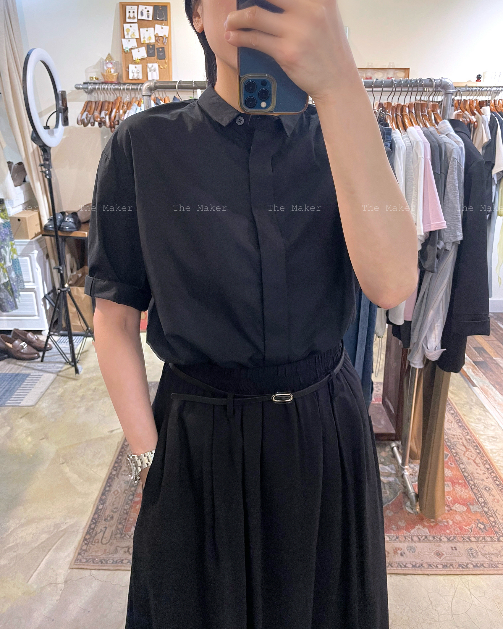 🩵 型格捲䄂恤衫 🩵