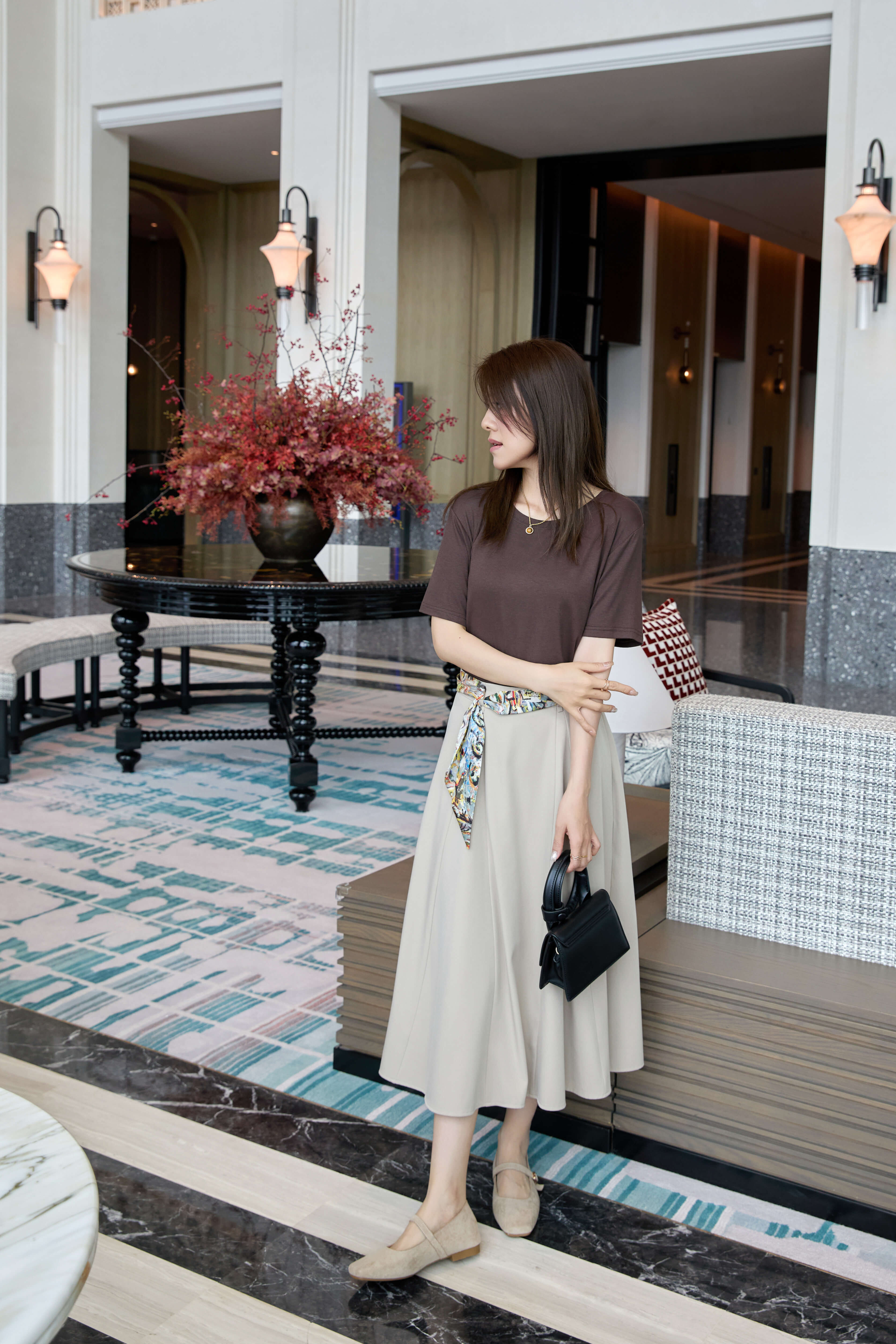 Basic Viscose Jersey Tee_TP254L08