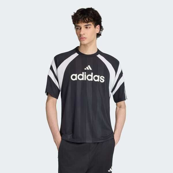 Adidas 愛迪達 M Tiro Jrsy KF4728 男 短袖球衣 黑 白 亞版 撞色
