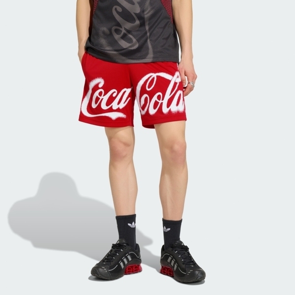 Adidas 愛迪達 Cctg Short KY2102 男 短褲 運動短褲 休閒短褲 紅 亞版 可口可樂