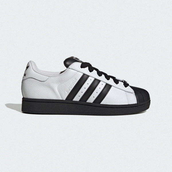 Adidas 愛迪達 Superstar II KK4473 男女 休閒鞋 復古 皮革 流行 白 黑鞋帶 貝殼鞋