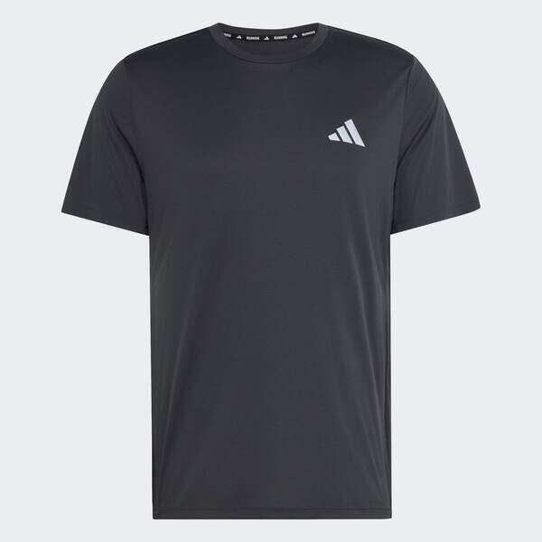 Adidas 愛迪達 Run Ess Tee M KG3190 男 T恤 運動上衣 休閒短袖 灰 黑 亞版 吸濕排汗