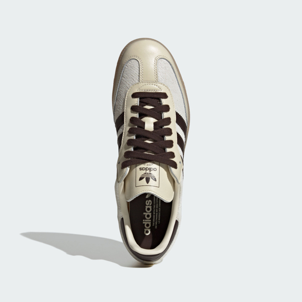 Adidas 愛迪達 Samba OG KJ8901 男 運動休閒鞋 復古鞋 德訓鞋 仿馬毛 米白 深棕