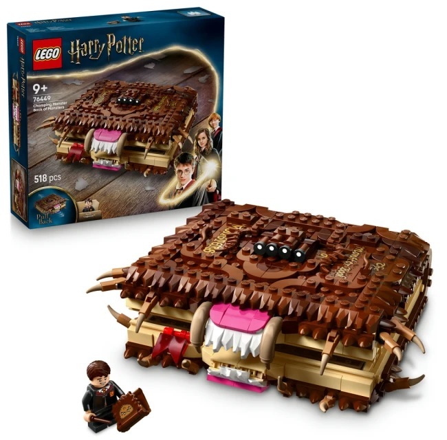 【玩具研究中心】LEGO 樂高 哈利波特 會咬人的怪獸的怪獸書 76449