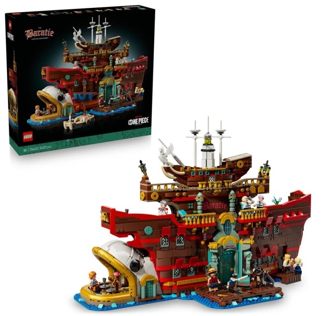 【玩具研究中心】LEGO 樂高 航海王 芭拉蒂海上餐廳 75640