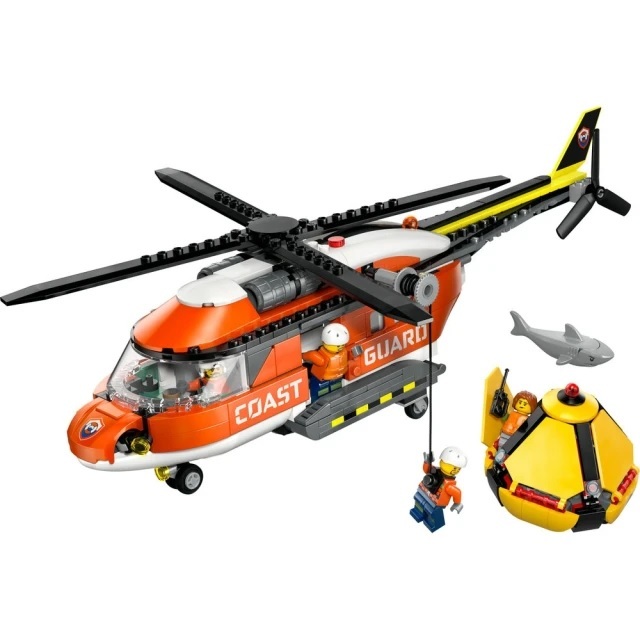 【玩具研究中心】LEGO 樂高 城市系列 海岸巡防隊直升機 60503