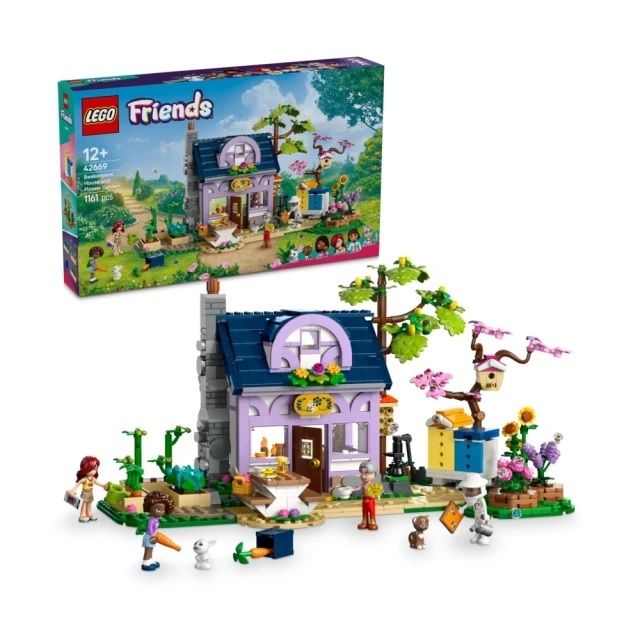【玩具研究中心】LEGO 樂高 Friends 養蜂人的家和花園 42669