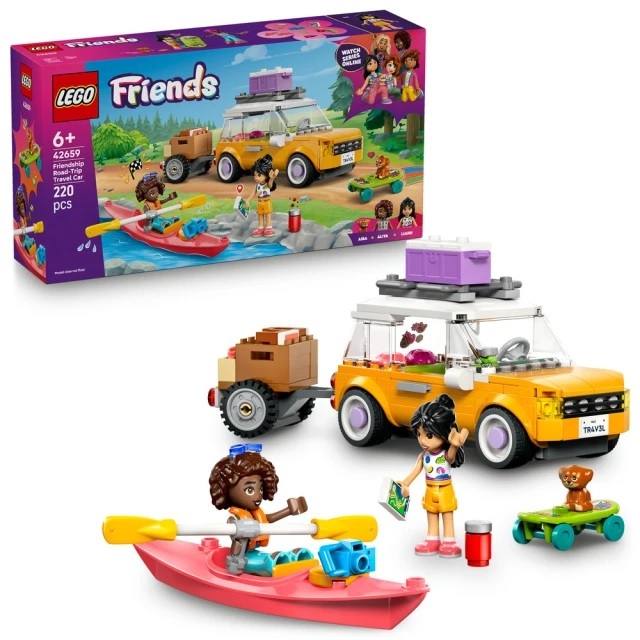 【玩具研究中心】LEGO 樂高 Friends 友誼公路旅行車 42659