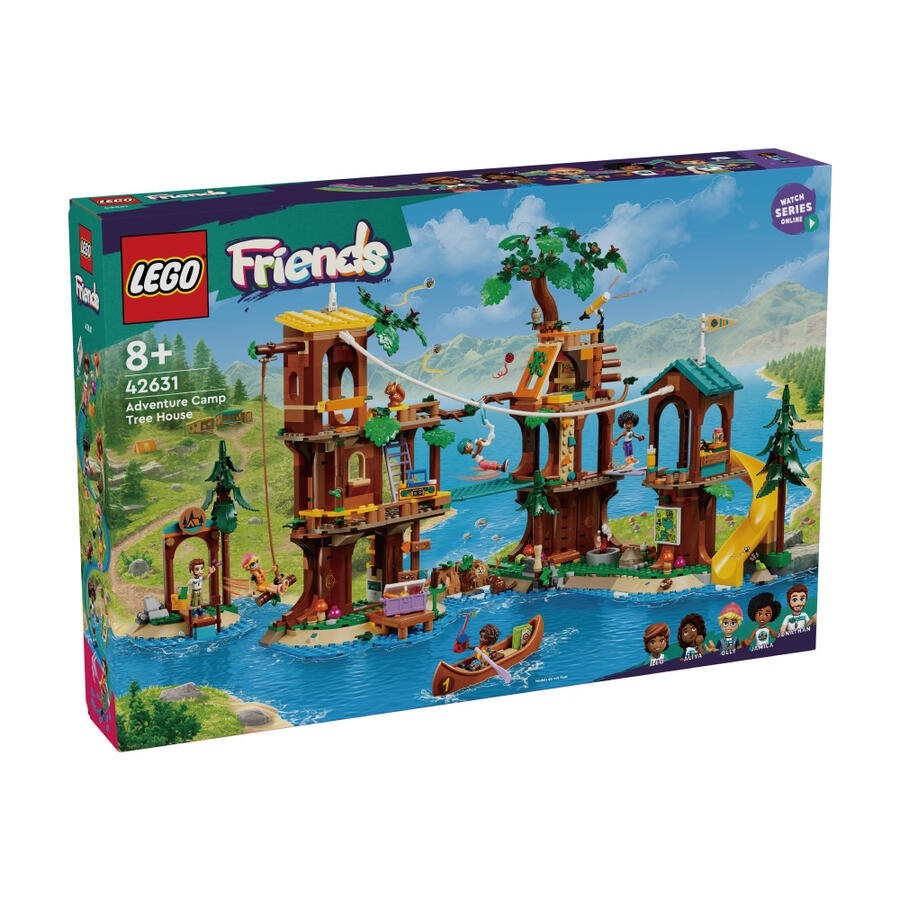 【玩具研究中心】LEGO 樂高 Friends 冒險營樹屋 42631