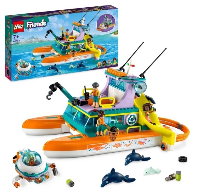 【玩具研究中心】LEGO 樂高 Friends 海上救援船 41734