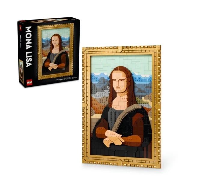 【玩具研究中心】LEGO 樂高 ART 蒙娜麗莎 31213