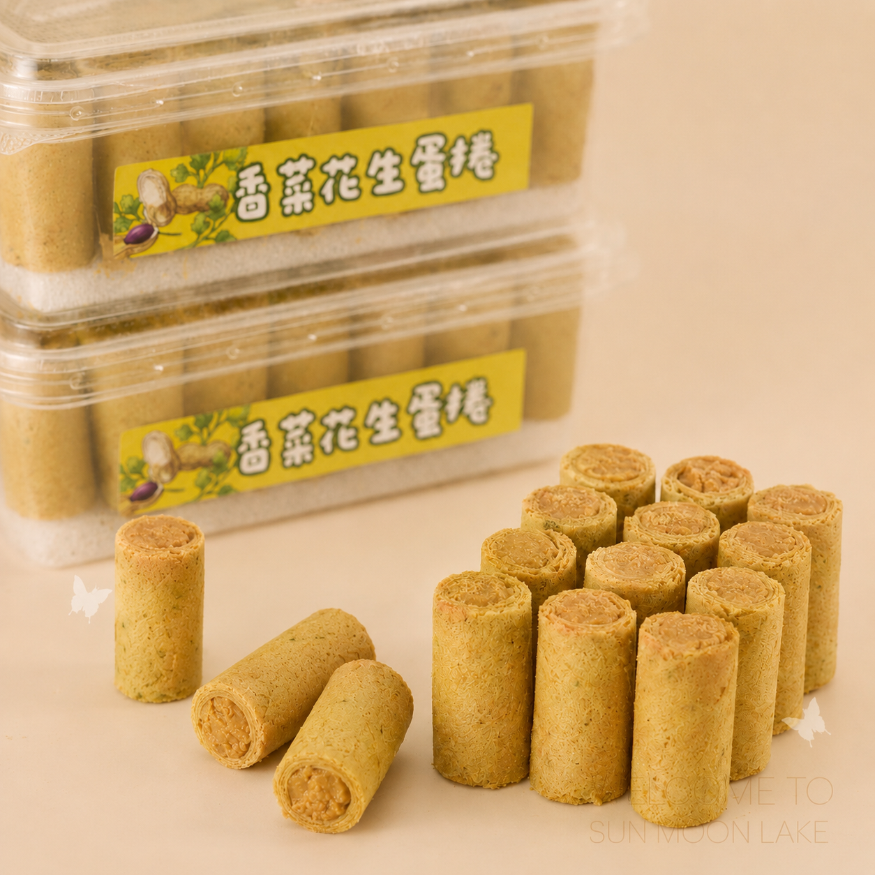 拇指蛋捲（香菜花生蛋捲）