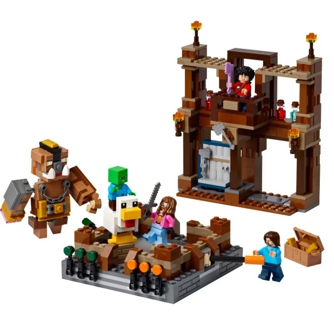 【玩具研究中心】LEGO 樂高 Minecraft 林地府邸格鬥擂台 21272