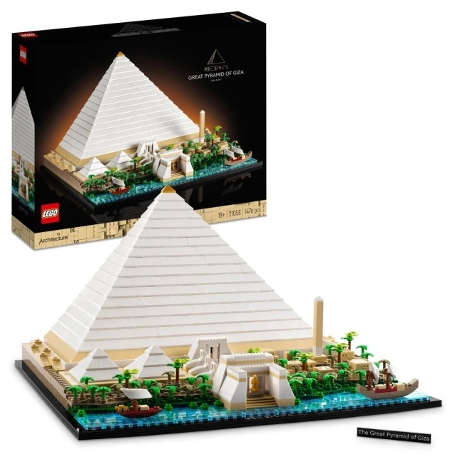 【玩具研究中心】LEGO 樂高 建築系列 吉薩金字塔 21058